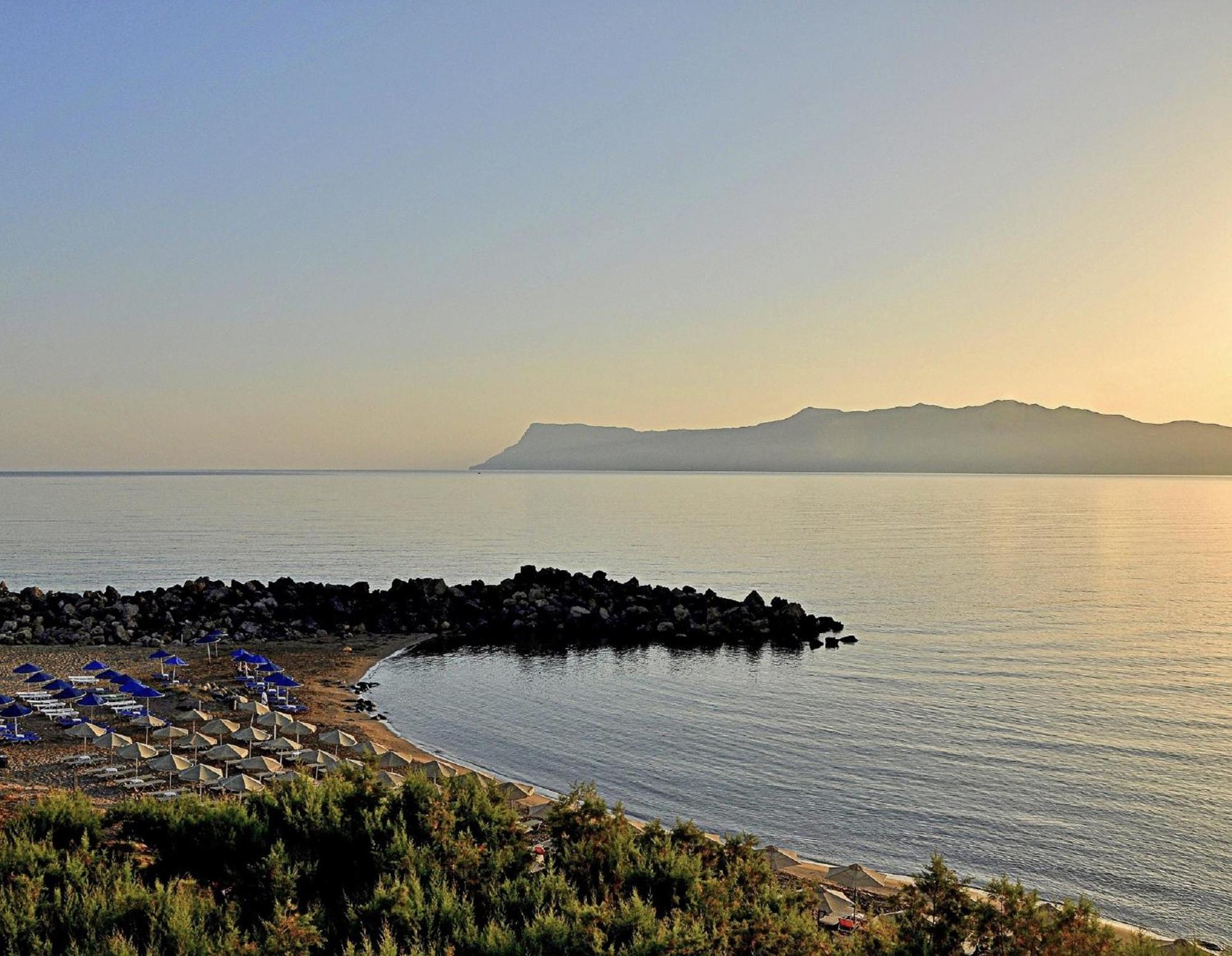 Aphrodite Beach Aparthotel Kíssamos Esterno foto