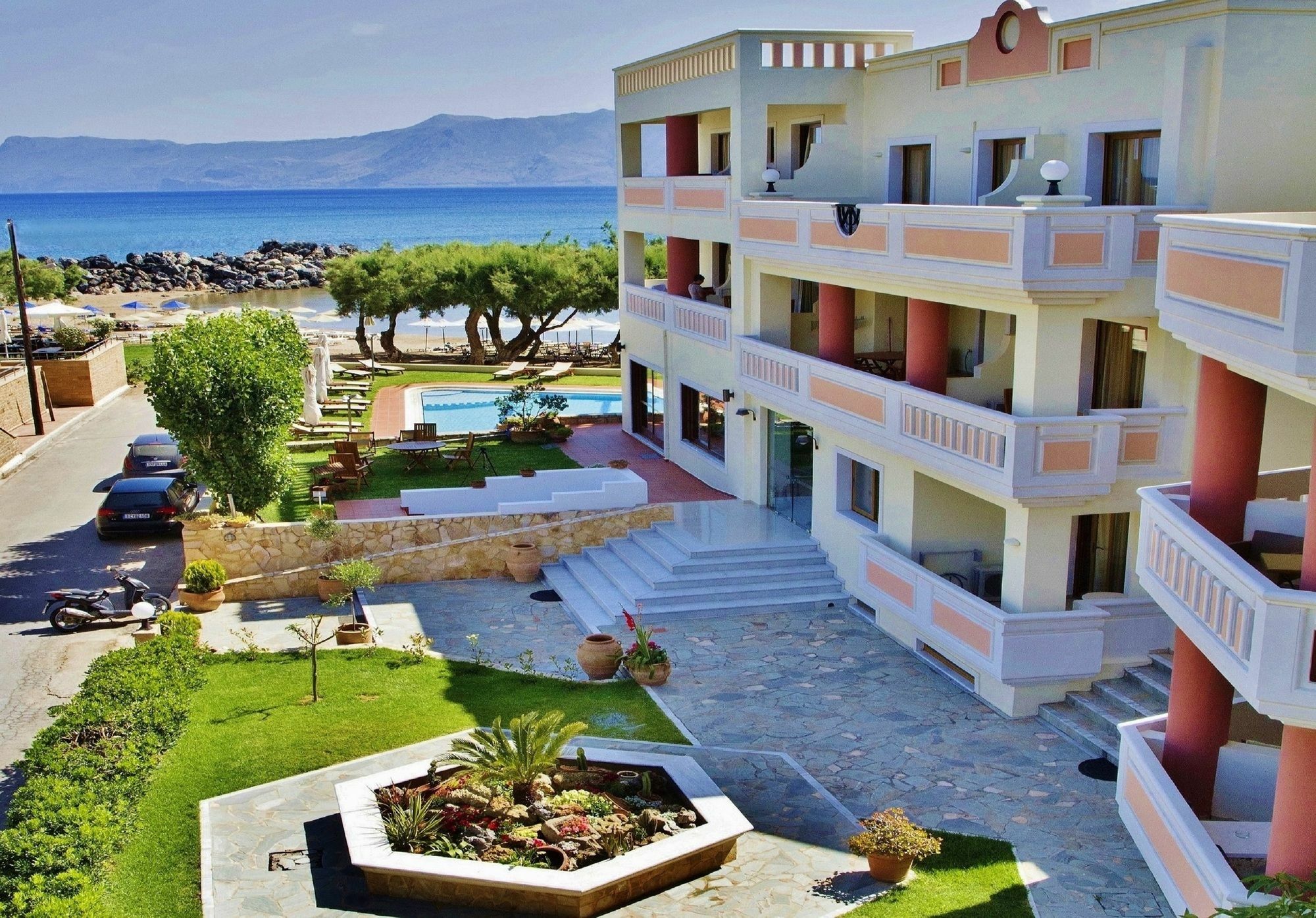 Aphrodite Beach Aparthotel Kíssamos Esterno foto